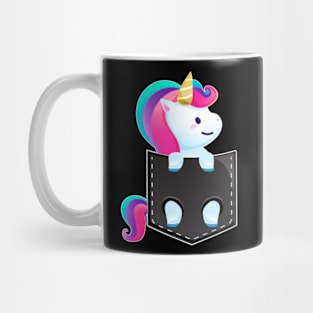 unicorn pouch pocket Mug